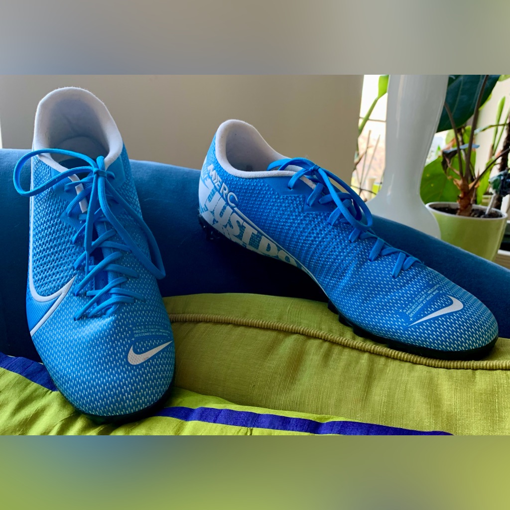 New Mercurial Vapor 13 Academy Mg -At5269-414- Blue - Size 9.5